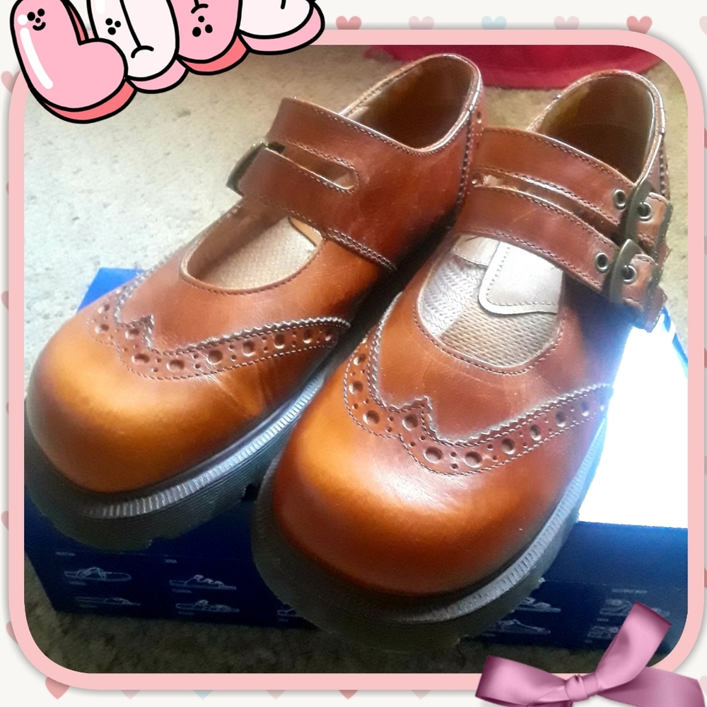❤Dr. Martens Leather Mary Janes Size 8.5❤